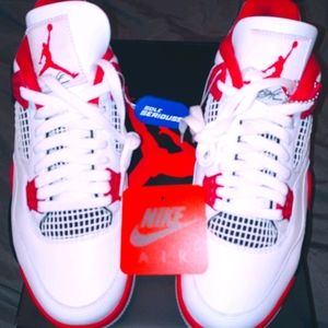 Air Jordan 4 fire red 100% DS authentic certificat